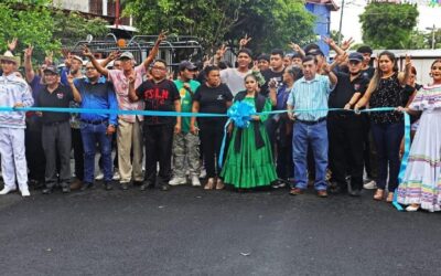 Alcaldías entregarán 77 nuevas calles y 107 kilómetros de caminos mejorados en esta semana