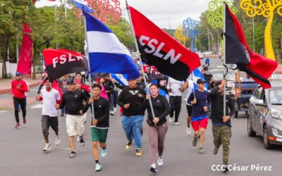 Juventud Sandinista rinde homenaje al Comandante Carlos Fonseca