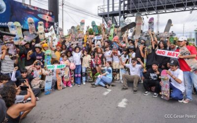 Managua celebró el Día Internacional del Skateboarding con una rodada llena de adrenalina, talento y acción