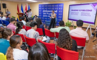 Estudiantes de comunicación conocen sobre Branding estratégico en nuevo encuentro con Medios Sandinistas