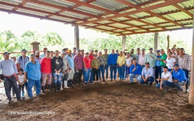 Instituto de Protección y Sanidad Agropecuaria sostiene encuentros con productores ganaderos sobre prácticas sanitarias