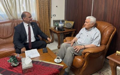Compañero Abbas Zaki transmite saludo del Pueblo Palestino por el 46 Aniversario de la Revolución Sandinista