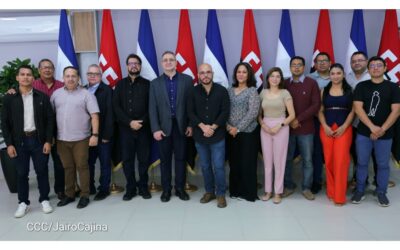 Medios sandinista sostienen encuentro con el Director del Buró Regional de la Agencia de Noticias Sputnik