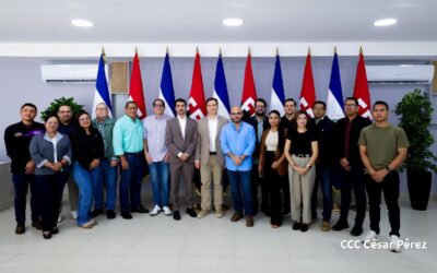 Coordinadores de Medios Sandinistas efectúan encuentro con compañeros de RT en Español