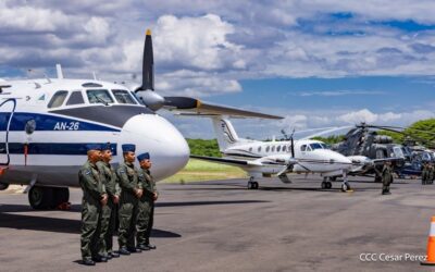 Fuerza Aérea celebrará esta tarde 46 años al servicio del pueblo nicaragüense