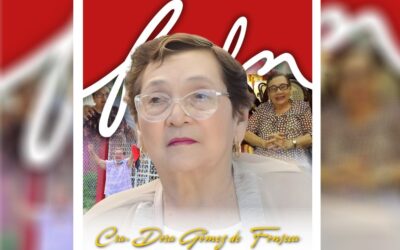 Compromiso militante de doña Dora Joaquina Gómez es inspiración para la juventud y familias nicaragüenses