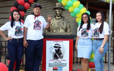 Conmemoran el 88 aniversario del natalicio del Héroe Nacional Comandante Germán Pomares Ordóñez en Siuna