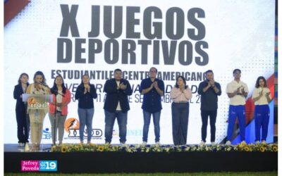 Nicaragua da inicio a los X Juegos Deportivos Estudiantiles Centroamericanos