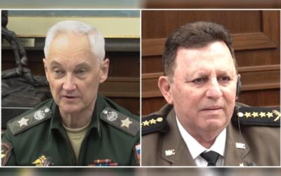 Ministro de Defensa ruso se reúne con el jefe del Ejército de Nicaragua