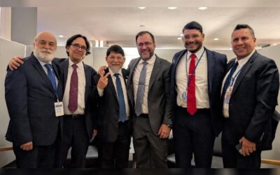 Canciller de Nicaragua en reunión de alto nivel con Ministros de Burkina Faso, Vietnam y Venezuela