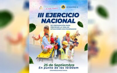 Nicaragüenses listos para el Tercer Ejercicio Nacional de Preparación para Proteger la Vida 2025