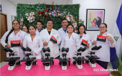 Buen Gobierno entrega más de 100 microscopios de última generación a hospitales del país