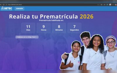 Prematrículas de universidades públicas para el año 2026 serán del 27 de octubre al 30 de noviembre