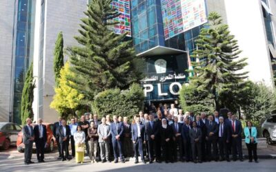 Nicaragua participa en el foro nacional e izada de banderas en Palestina