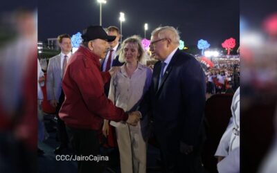 Embajador de Rusia felicita al Comandante Daniel Ortega