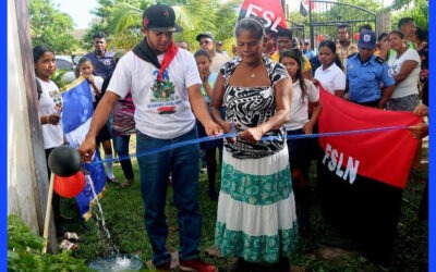 ENACAL amplía sistema de agua potable en la comunidad Lamlaya, Bilwi