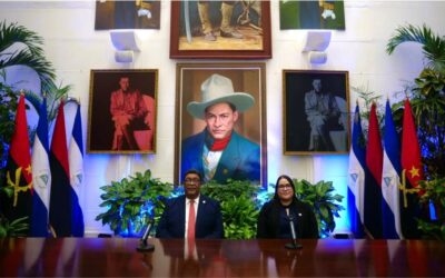 Nuevo embajador de Angola entrega copias de estilo al Gobierno de Nicaragua