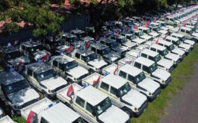 Municipios de Nicaragua recibirán nuevas camionetas para fortalecer la atención médica