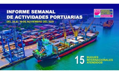 Más de 77 mil toneladas métricas de mercaderías ingresaron al país en la última semana de noviembre