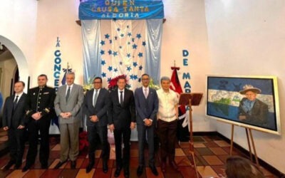 Embajada de Nicaragua en México celebra la Purísima con delegaciones de países amigos