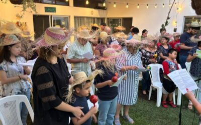 Embajada de Nicaragua en El Salvador celebra la tradicional Purísima