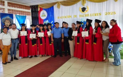 Internos de los sistemas penitenciarios de Nicaragua reciben título de bachiller