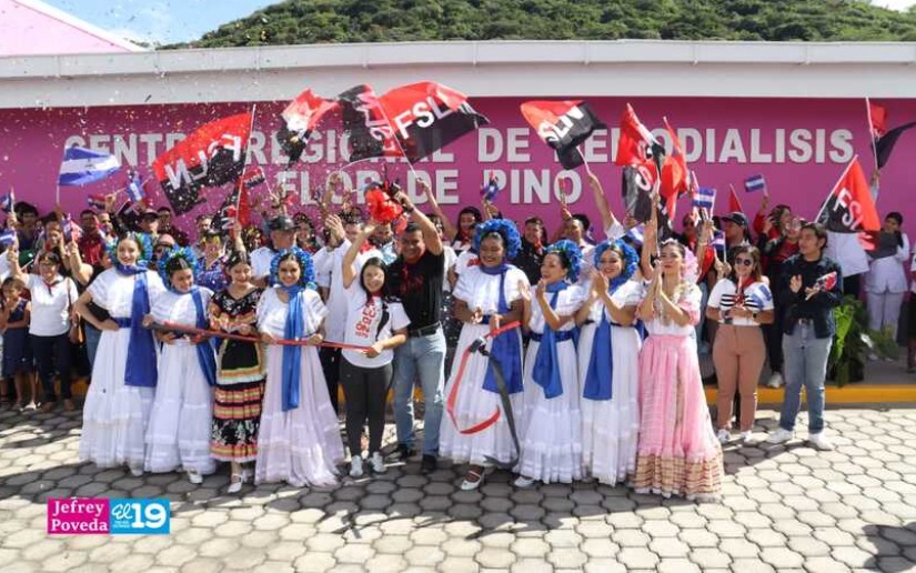 Gobierno Sandinista inaugura el Centro Regional de Hemodiálisis Flor de Pino en Estelí