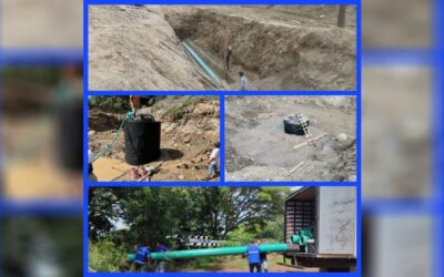 Ocotal avanza en obras para mejorar el abastecimiento de agua potable