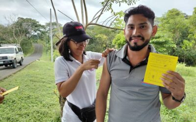 Nicaragua culmina con éxito la campaña de vacunación contra la fiebre amarilla