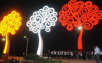 Nuevos Árboles de la Vida se suman al embellecimiento de la Loma de Tiscapa