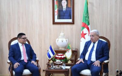 Embajador nicaragüense sostuvo fraternal encuentro con el Presidente de la Asamblea Popular Nacional de Argelia