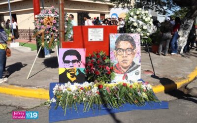 Juventud sandinista rinde homenaje al poeta y guerrillero Leonel Rugama