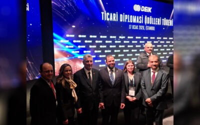 Embajada de Nicaragua en Türkiye participa en Ceremonia de Premios del Consejo de Relaciones Económicas Exteriores