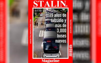 19 años de subsidio y más de 3.000 buses nuevos