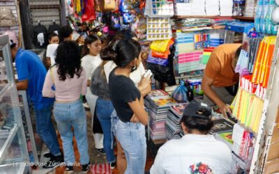 Comerciantes reportan incremento en ventas por cercanía del inicio del ciclo escolar