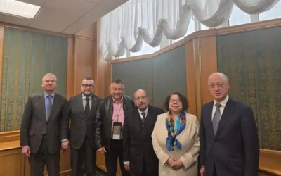 Delegación nicaragüense en reuniones preparatorias del Foro Socialista Internacional SOVINTERN en Moscú
