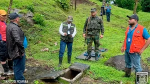 Acompañamiento a funcionarios del MARENA