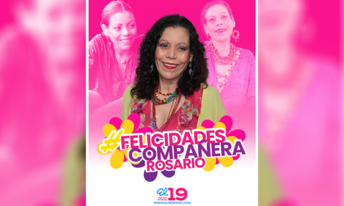 ¡Feliz cumpleaños Compañera Rosario Murillo!
