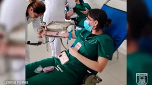 Jornada de donación voluntaria de sangre