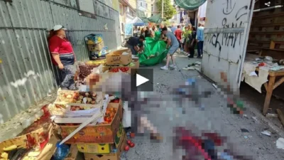 Cinco muertos y 18 heridos tras ataque con dron ucraniano a un mercado en Zaporozhie, Rusia