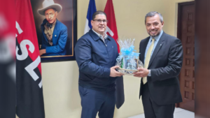 Ministerio Agropecuario recibe visita de la OIEA