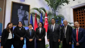 Nicaragua recibe a delegación de Singapur