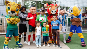 ALMA culmina campaña “Jugá limpio… Hacé de tu barrio tu cancha” con intercambio de figuritas