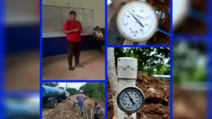 ENACAL avanza 75% sistema de agua potable en Morrito