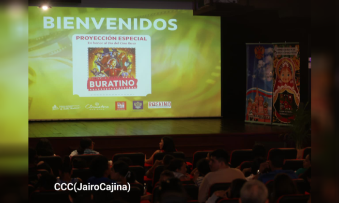 Presentan en Nicaragua “Buratino” en saludo al Día del Cine Ruso