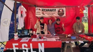 Comité Europeo de Solidaridad con Nicaragua participa en Feria de la Paz en Berlín