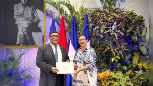 Nicaragua recibe a los nuevos embajadores de Francia y la Unión Europea