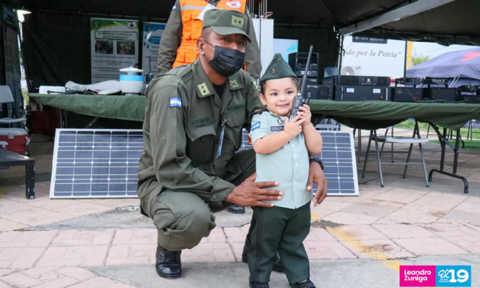 Exposición Estática del Ejército de Nicaragua