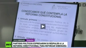 Partidos políticos respaldan la reforma constitucional para reforzar soberanía en Nicaragua