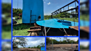 Obras de agua potable en El Piñuelar alcanzan el 85 % de avance